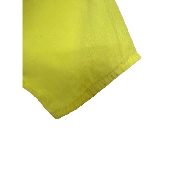 Ba&sh Heaven Off the Shoulder Knee Length 3/4 Sleeve Crepe Dress Yellow Sz 0- XS - Picture 9 of 12